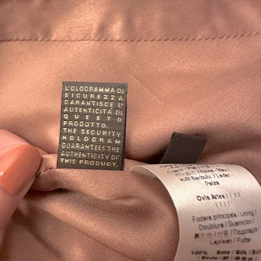 Roberto Cavalli Pink Laser Cut Pink Leather Jacket - Picture 8 of 8